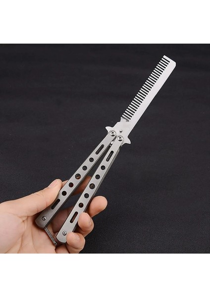 Tekno Trust Tarak Çelik Kelebek Sallama Hareketli Tarak Gümüş modelleri