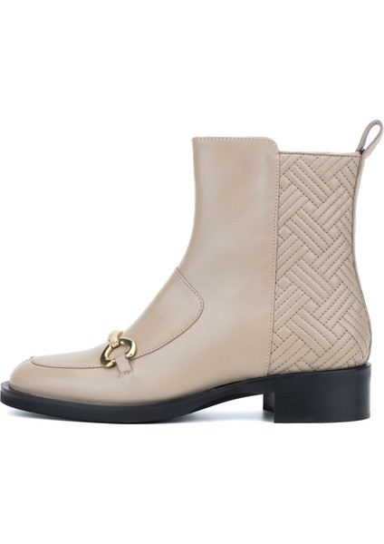 Evaluna Kadın Deri Taupe Casual Bot 997 2222 Bn Bot SK23/24 Vıtello Taupe