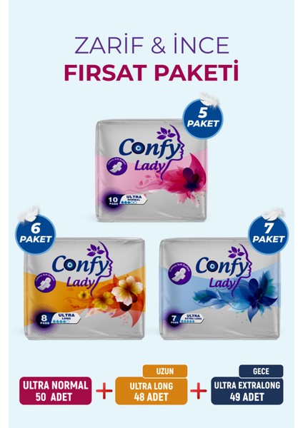 Zarif ve İnce Fırsat Paketi 147 Adet