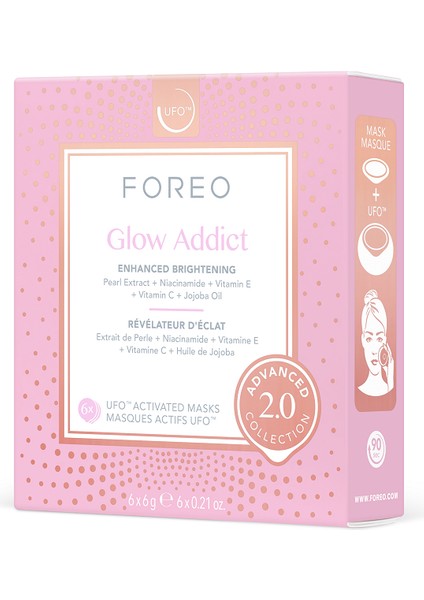 Ufo Glow Addict 2.0 6'lı Maske