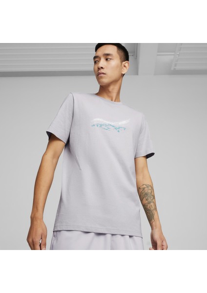 MAPF1 ESS Car Graphic Tee 623759-02 ERKEK Team Silver Tişört