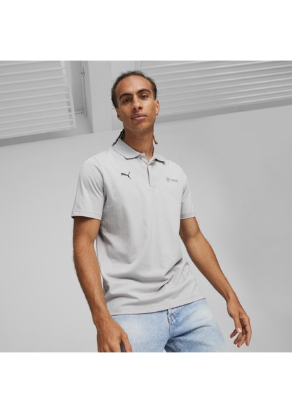 MAPF1 ESS Polo 623764-02 ERKEK Team Silver Tişört