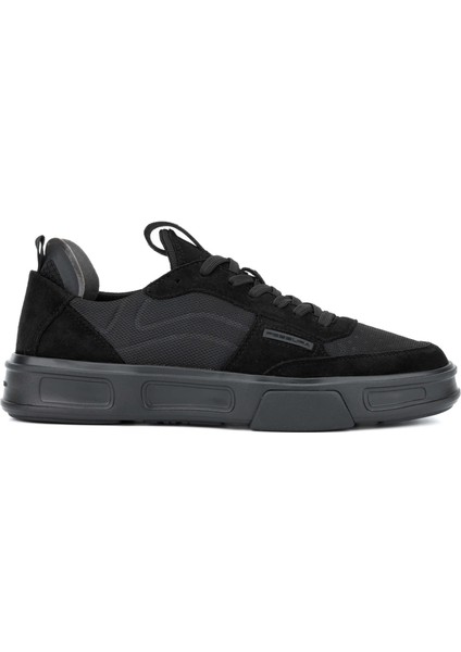 Erkek Deri & Tekstil Siyah Sneakers & Spor Ayakkabı 1001 REF001 Erk Ayk SK23/24 Black