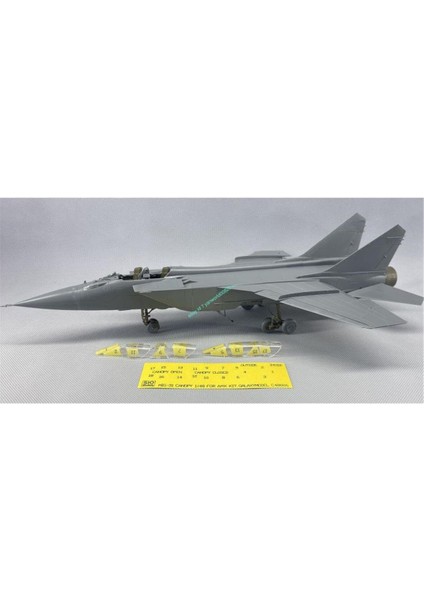 Avantgarde Model Kits Amk 48002 1/48 Ölçek, Mig-31 B/bs Special Edition (Sio Models), Savaş Uçağı Plastik Model Kiti