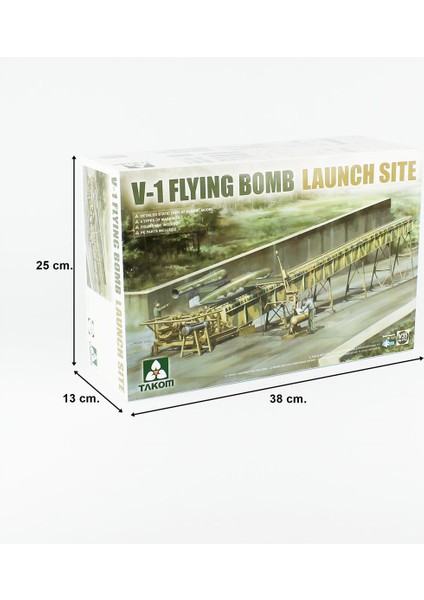 2152 1/35 Ölçek, V-1 Uçan Bomba Fırlatma Rampası, Plastik Model Kiti fırsatları