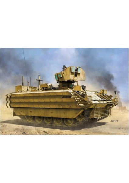 2067 1/35 Ölçek, Ingiliz Apc FV432 Mk.3 Bulldog Tankı, (2 In 1), Plastik Model Kiti modelleri