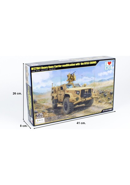 63537 1/35 Ölçek M1278A1, (M153 Crows) Ağır Silahlı Zırhlı Araç Plastik Model Kiti indirimleri