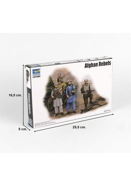 00436 1/35 Ölçek, Afgan İsyancı Figürleri Plastik Model Kiti fırsatları