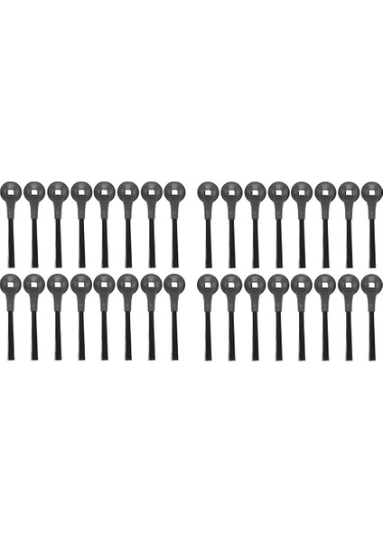 32 Adet Yan Fırçalar Yedek Parça Iq Kendinden Boş Taban RV1001AE Robotlu Süpürge Için Uygun (Yurt Dışından)