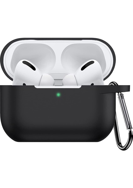 Apple AirPods Pro Ince Slim Silikon Kılıf 360 Koruma