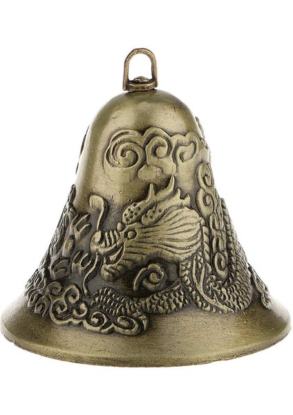Mini-Feng Shui Çin Ejderha Charm Bell ve Phoenix Şekil Dekor (Yurt Dışından) modelleri