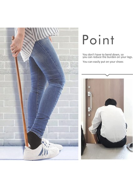 Beli Bükmeyen Uzun Ayakkabı Çekeceği Ahşap Ayakkabı Çekeceği Uzun 75CM Ahşap Modaya Uygun Ahşap Tahıl (Yurt Dışından) modelleri