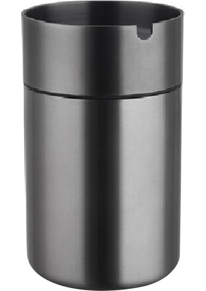 Rüzgar Geçirmez Küllük Araba Küllük Oto Araç Küllük Tutucu Dekor Siyah 11.8x7 cm (Yurt Dışından)