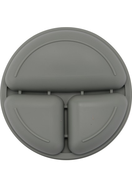 Silikon Bebek Sofra Vantuzlu Bebek Tabağı ve Taşınabilir Çatal Kaşık Çocuk Mama Kasesi Seti C (Yurt Dışından) modelleri