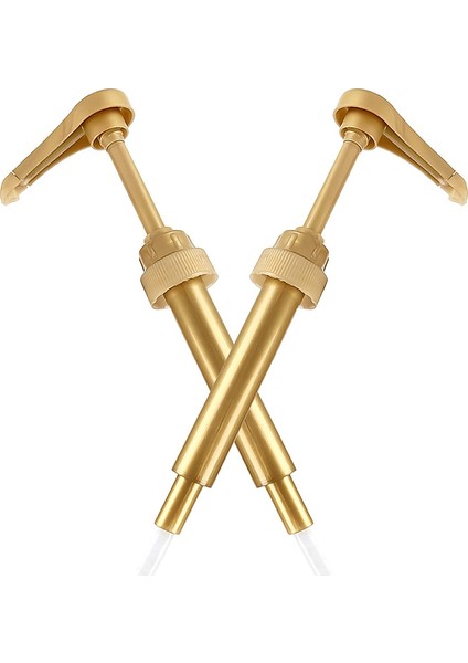 6'lı Paket Altın Şurup Pompası Mutfak Kahve Barı Aletleri 750 Ml'ye Uygun, Şişeler (Plastik) (Yurt Dışından) modelleri