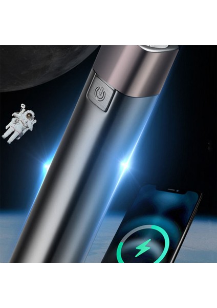 Mini Çok Fonksiyonlu El Feneri Çift Çalışma Işığı USB Şarj Edilebilir Torch Güçlü Mıknatıs Acil Banka Feneri (Yurt Dışından)