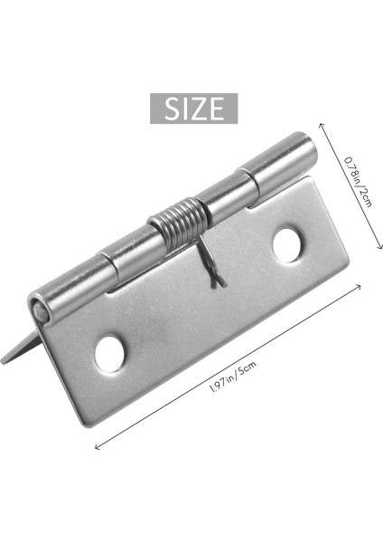2 Inç Uzun Paslanmaz Çelik Kendiliğinden Kapanan Köşe Yaylı Çekme Kapı Menteşesi (Yurt Dışından) fiyatları