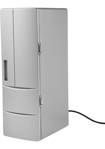 Buzdolabı Mini USB Buzdolabı Dondurucu Kutular Içecek Bira Soğutucu Isıtıcı Seyahat Buzdolabı Buz Kutusu Araba Ofis Kullanımı Taşınabilir (Yurt Dışından) modelleri