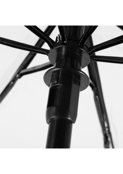 Şeffaf Şemsiye Otomatik Şemsiye Yağmur Kadın Erkek Otomatik Şemsiye Kompakt Katlanır Rüzgar Geçirmez Tarzı Şeffaf Şemsiye, Şeffaf + Siyah Sınır (Yurt Dışından)