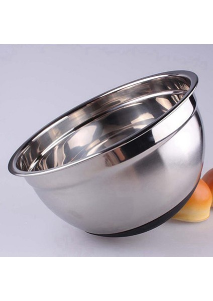 Paslanmaz Çelik Karıştırma Kaseleri Salata Kasesi Mutfak Pişirme Pişirme, Et Için Hava Geçirmez Kapaklı Istiflenemeyen Servis Kasesi (Yurt Dışından) fırsatları