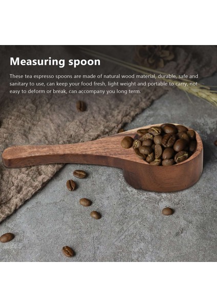 Ölçü Kaşığı Tahta Kahve Süt Tozu Kaşık Baharat Ölçü Kaşığı Çay Kaşığı (Yurt Dışından) fırsatları