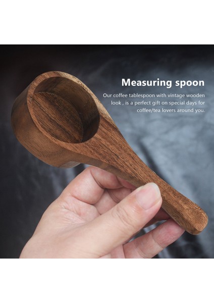 Ölçü Kaşığı Tahta Kahve Süt Tozu Kaşık Baharat Ölçü Kaşığı Çay Kaşığı (Yurt Dışından) indirimleri