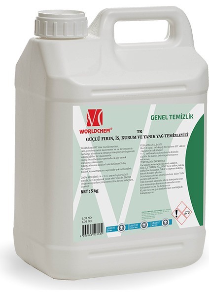 Fırın, Is Kurum ve Yağ Temizleyici Tr 5 kg