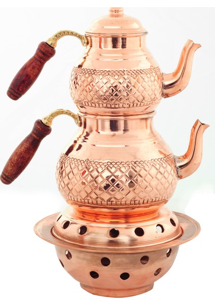 Bakir Çaydanlık & Bakir Tava,hediye YMN08799 Bakir Tava , Bakir Cezve'ler Bakir Caydanlik