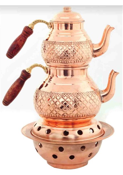 Bakir Çaydanlık & Bakir Tava,hediye YMN08799 Bakir Tava , Bakir Cezve'ler Bakir Caydanlik