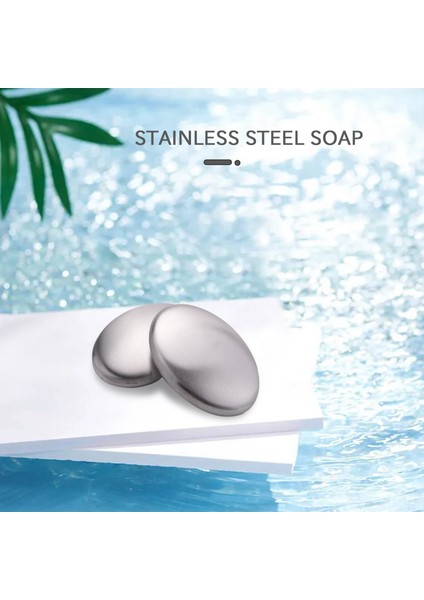 Paslanmaz Çelik Sabun, Koku Giderici El Barı Mutfak Soğan, Balık ve Diğer Güçlü Kokuları Ortadan Kaldırır 2 Paket (Yurt Dışından) modelleri