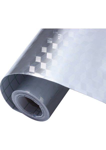 Mutfak Yağı Geçirmez Su Geçirmez Etiket Alüminyum Folyo Mutfak Fırını Dolabı Çıkartmalar Kendinden Yapışkanlı Duvar Kağıtları Diy Duvar Çıkartmaları 40 cm x 1 M (Yurt Dışından) modelleri