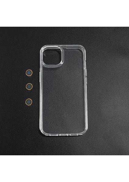 Mobil Mix Iphone 11 Tlp Şeffaf Lens Hediyeli Clear Case (Renk Seçeneği Lens Içindir)