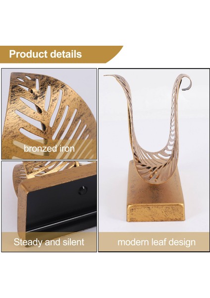 Yaprak Tasarımlı Bağımsız Modern Peçetelik, Masaüstü Kağıt Havlu Dispenseri, Peçete Saklama Saklama Kutusu (Yurt Dışından) indirimleri