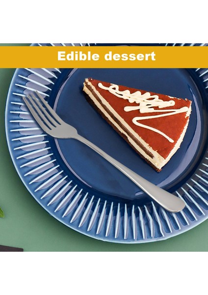 Yemek Çatalları, Ağır Hizmet Paslanmaz Çelik Yemek Çatalları 10'lu Set (Yurt Dışından) fiyatları