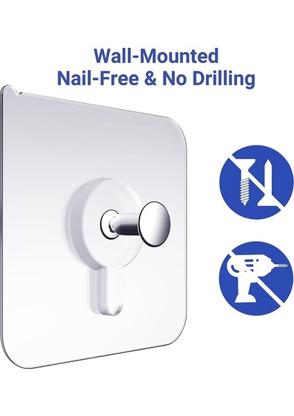 Çivisiz Duvar Askıları, Asmak Için Duvar Kancaları, 50 Paket Yapışkanlı Duvar Kancaları, Oturma Odası Için Resim Askıları (Yurt Dışından) fiyatları