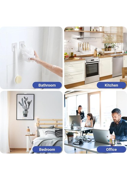 Çivisiz Duvar Askıları, Asmak Için Duvar Kancaları, 50 Paket Yapışkanlı Duvar Kancaları, Oturma Odası Için Resim Askıları (Yurt Dışından) fırsatları