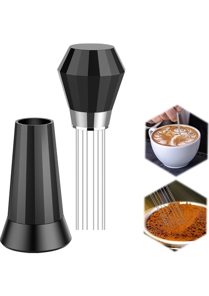 Espresso Kahve Karıştırıcı, Wdt Aracı, Espresso Karıştırma Dağıtımı Için Paslanmaz Çelik Mini Çırpma Teli - Profesyonel Kahve (Yurt Dışından)