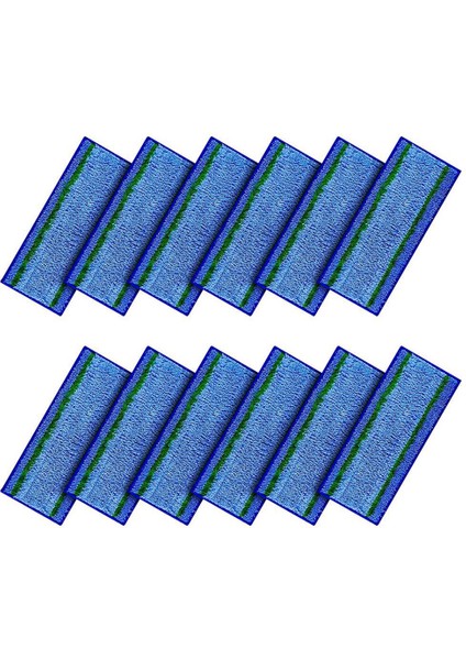 12 Paket Islak Paspas Pedleri Yıkanabilir ve Tekrar Kullanılabilir M6 Islak Paspas Pedleri M6 Serisi Robot Paspas ile Uyumlu (Yurt Dışından)