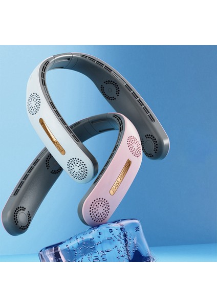 Taşınabilir Boyun Fanı, Güçlü Giyilebilir Fan Şarj Edilebilir Kişisel Fan, Kanatsız Soğutma Kolye Fanı (Pembe) (Yurt Dışından) modelleri