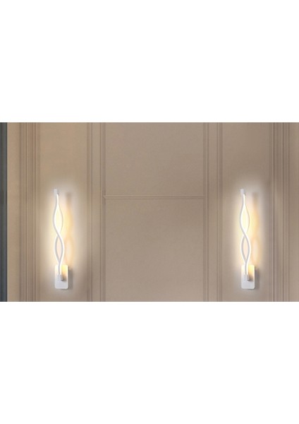 Modern Minimalist Duvar Oturma Odası Yatak Odası Başucu LED Kapalı Beyaz Lamba Koridor Aydınlatma Dekorasyonu (Yurt Dışından) modelleri