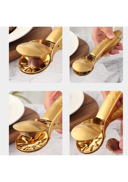 In 1 Paslanmaz Çelik Kestane Klip Ceviz Pensesi Metal Fındıkkıran, Sheller Kesici Aletler Gösterildiği Gibi (Yurt Dışından) modelleri