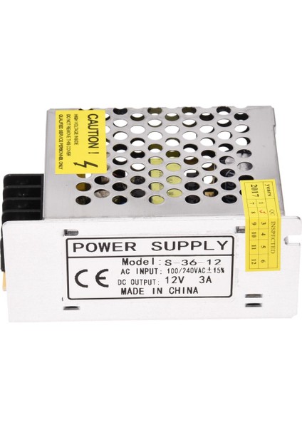 36W Sürücü Güç Kaynağı Trafosu Dc 12V 3A Band LED Işık Lambası (Yurt Dışından) modelleri