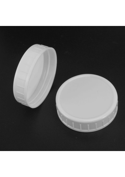 10 Adet Plastik Saklama Kapakları 70MM Standart Düzenli Ağız Mason Kavanoz Şişesi Için Nervürlü Kapaklar (Yurt Dışından) modelleri
