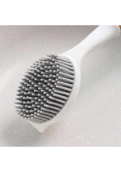 Bambu Saplı Bulaşık Fırçası Bulaşık Ovma Tava Fırçası, Bulaşık Yıkama ve Temizleme Çift Kafa Tava Fırçası ve Fincan Fırçası (Yurt Dışından) fiyatları