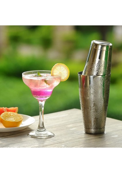 Kokteyl Çalkalayıcı, Bar Barmen Sallama Tenekeleri Barmenlik Için Ağırlıklı 28 Oz Ağırlıksız 18 Oz, Martini Çalkalayıcılar Paslanmaz Çelik (Yurt Dışından)