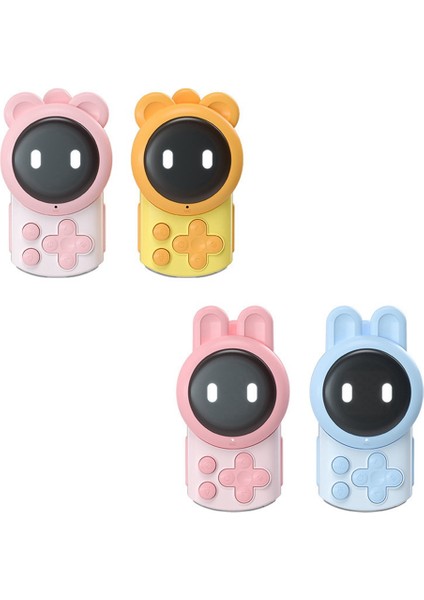 2 Adet Walkie Talkie Şarj Edilebilir Şarj Edilebilir Taşınabilir Telefon Çocuk Çocuk El Eğitim Interaktif Walkie Talkie, B (Yurt Dışından) indirimleri