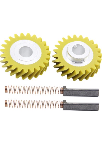 W10112253 Mikser Sonsuz Dişli W10380496 Mutfak Yardımı Mikserleri Için Karbon Fırçaların Değiştirilmesi Parçaları Değiştirin 4162897 (Yurt Dışından)