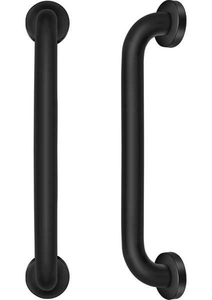 Paket 16 Inç Duş Tutunma Barı, Paslanmaz Çelik Banyo Tutunma Barı Kolu, Banyo Duşu (1.25 Inç Çap) Siyah (Yurt Dışından) modelleri