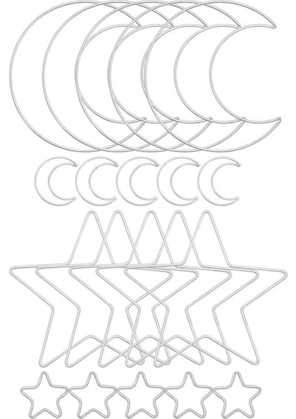 Ay Catcher Metal Çember Yüzükler Daire Makrome Dıy Zanaat Için Dream Catcher Yapımı Ev Duvar Asılı Dekorasyon (Yurt Dışından)