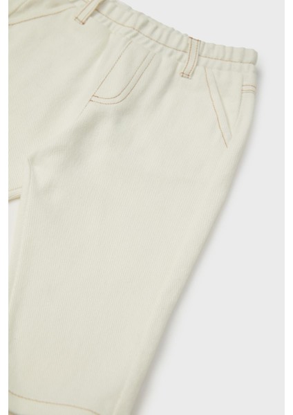 Erkek Bebek Ekru Pantolon modelleri